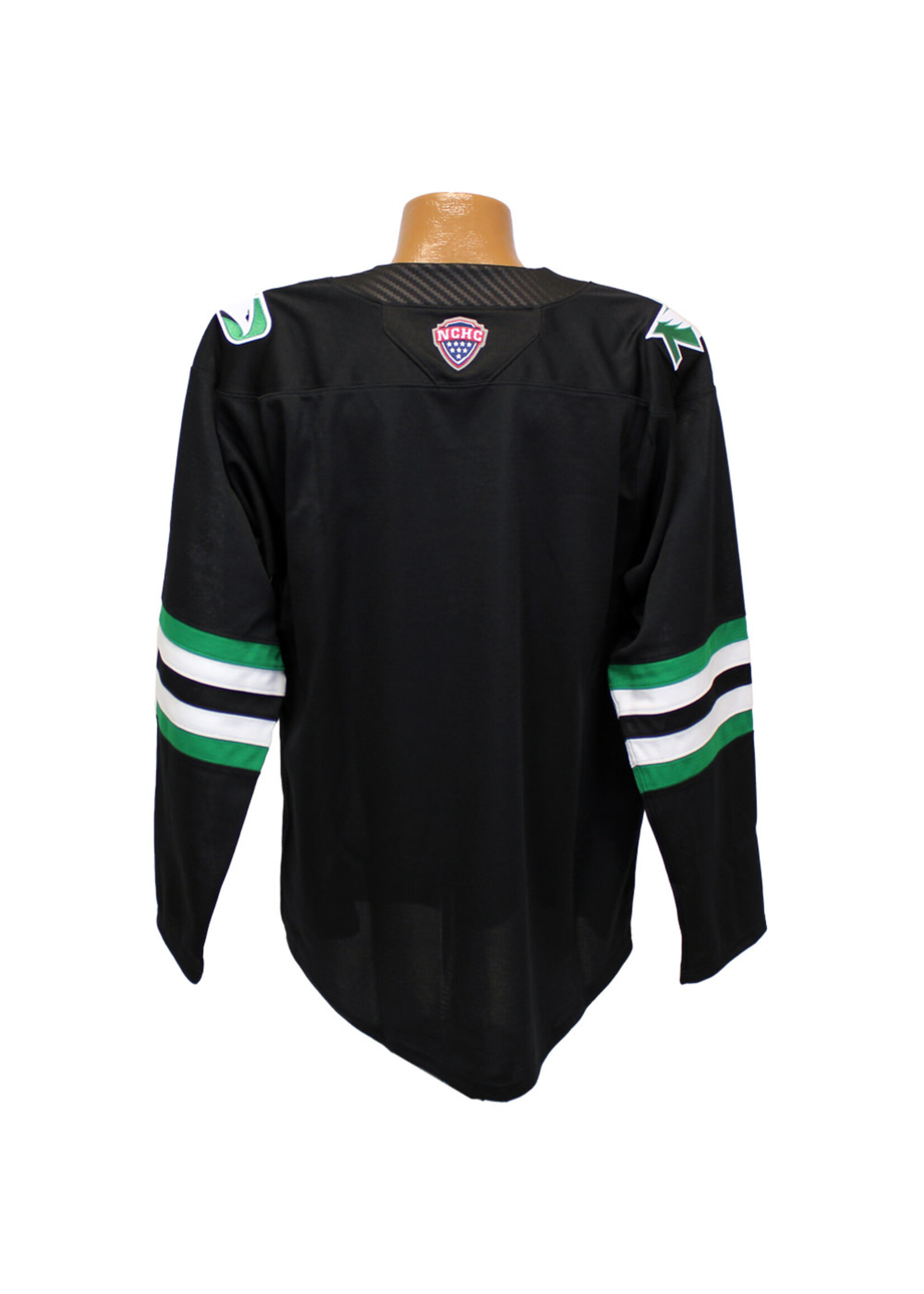 CCM Hockey CCM Replica Road Alt. Black NODAK Hockey Jersey