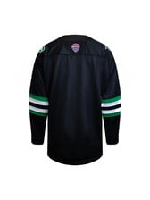 Youth CCM Replica Road Alt. Black NODAK Hockey Jersey - Sioux Shop
