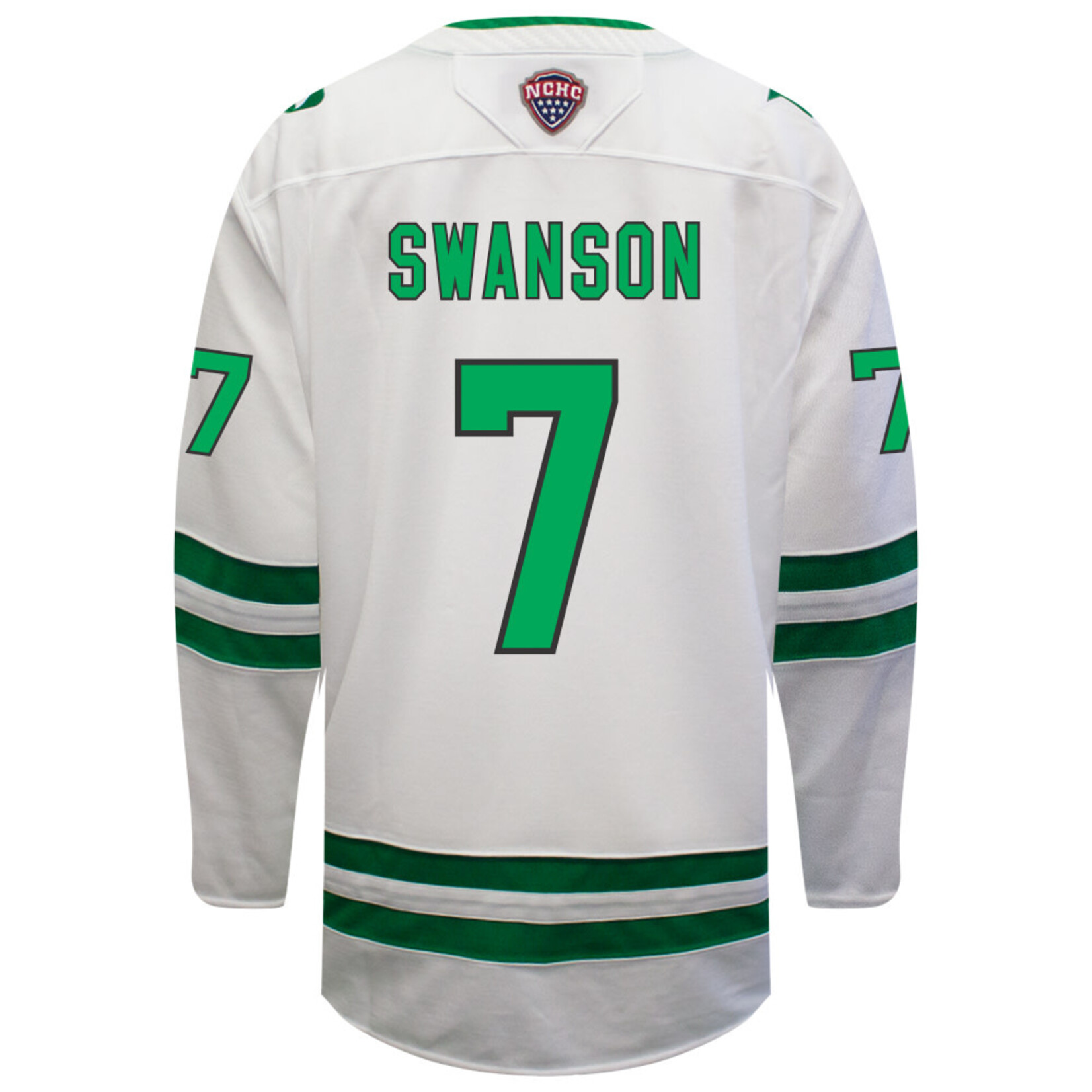 CCM Hockey #7 Mac Swanson CCM Authentic Game Jersey