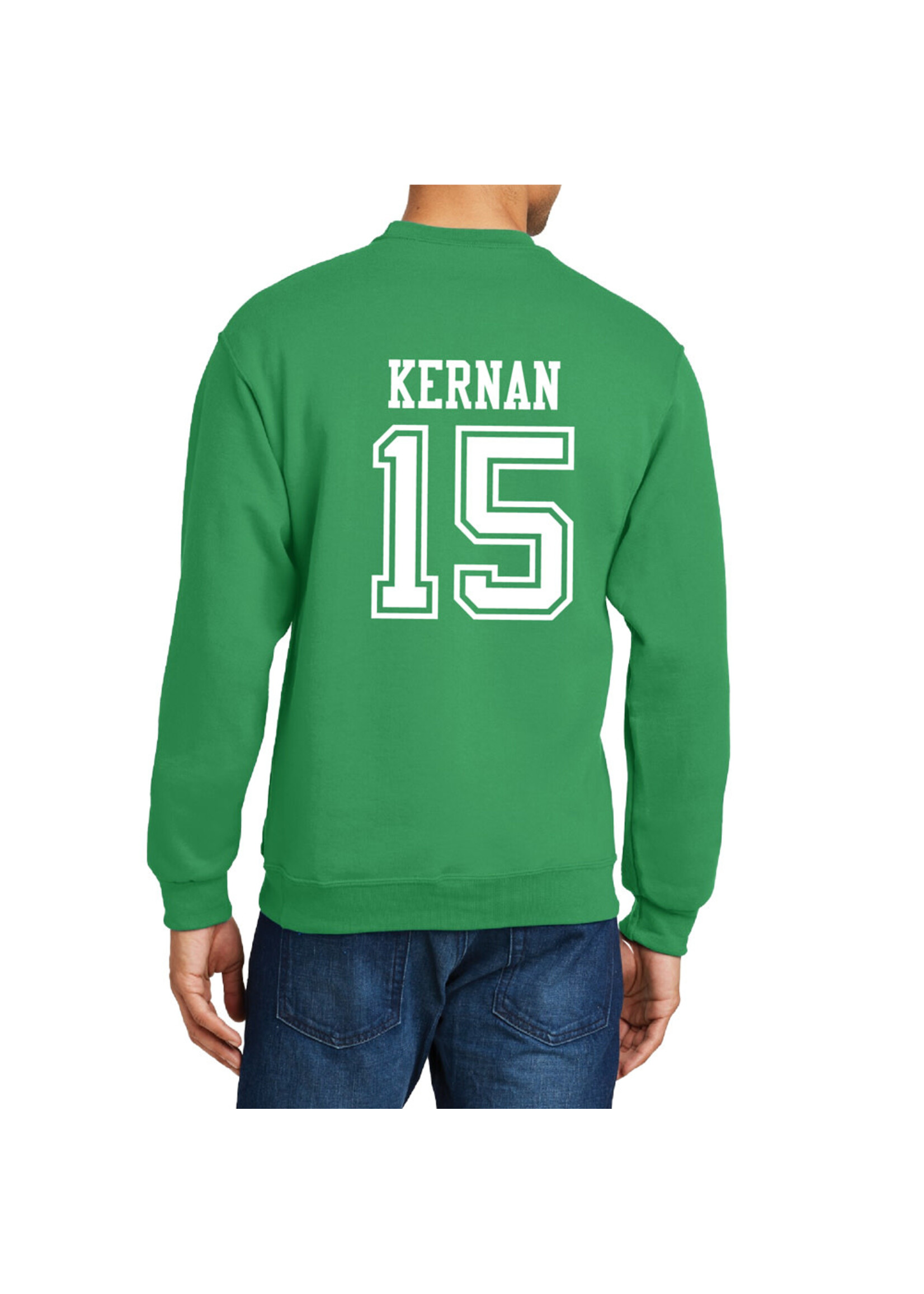 AHUNDYP #15 Jack Kernan North Dakota Hockey Sport Adult Crew