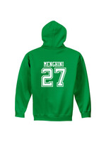 AHUNDYP #27 Anthony Menghini North Dakota Hockey Sport Adult Hood