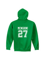 AHUNDYP #27 Anthony Menghini North Dakota Hockey Sport Youth Hood
