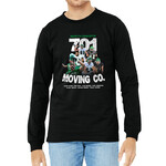 AHUNDYP 701 Moving Co North Dakota Football Adult Long Sleeve Tee