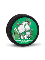 Wincraft Dylan James #26 UND Hockey Player Puck