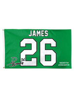Wincraft Dylan James #26 UND Hockey 3' x 5' Flag