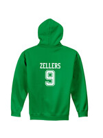 AHUNDYP #9 Will Zellers North Dakota Hockey Sport Youth Hood