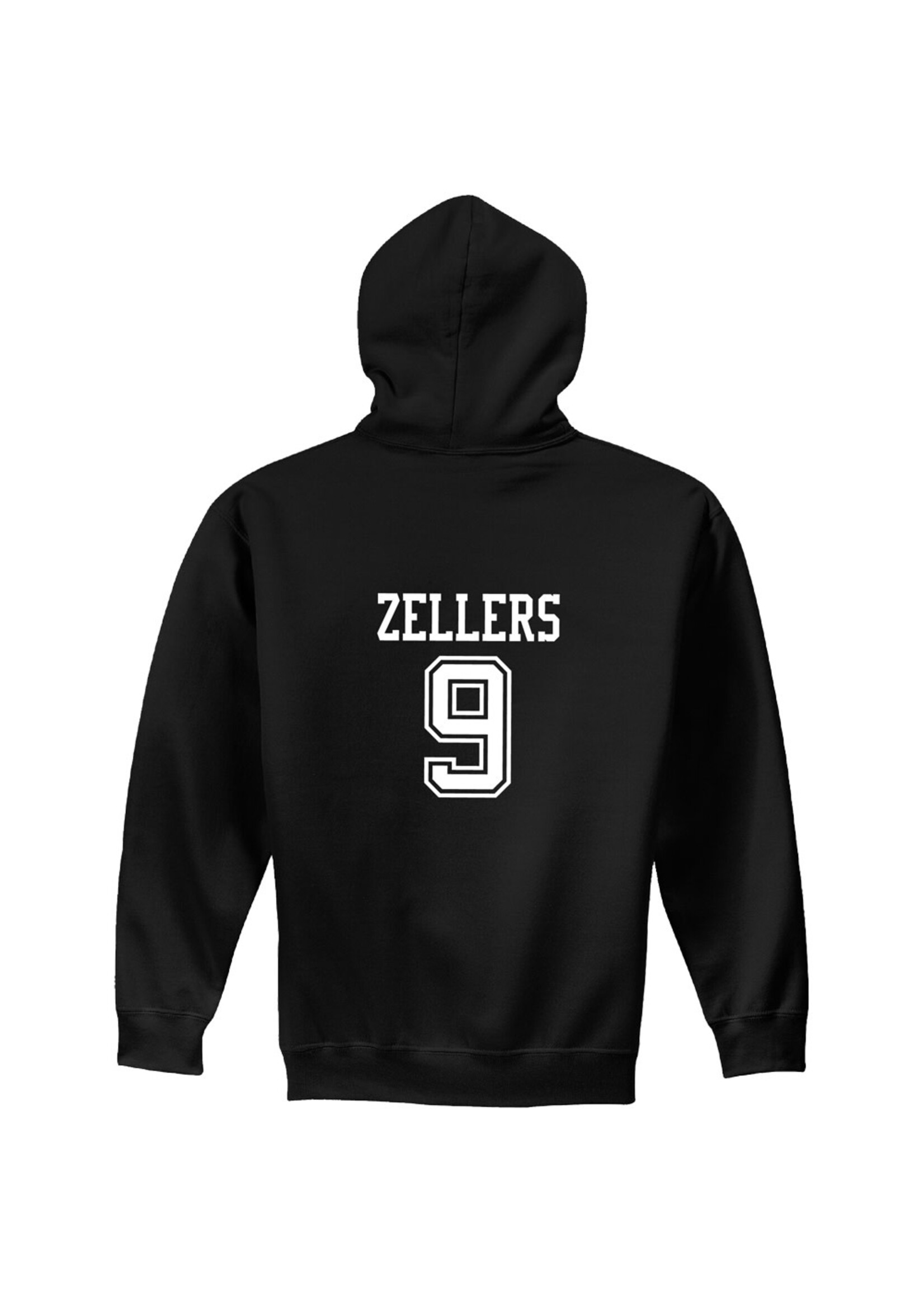 AHUNDYP #9 Will Zellers North Dakota Hockey Sport Youth Hood