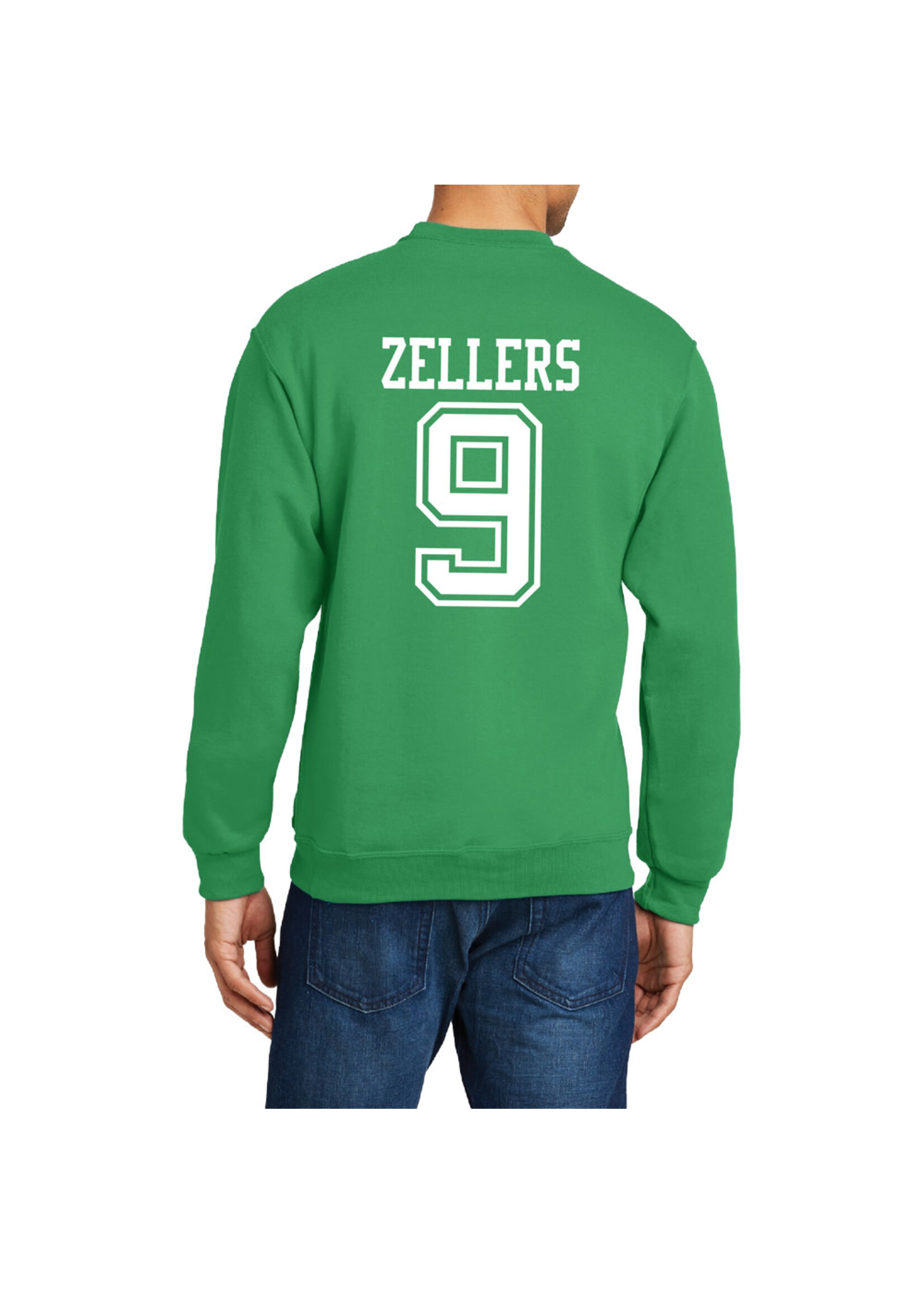 AHUNDYP #9 Will Zellers North Dakota Hockey Sport Adult Crew