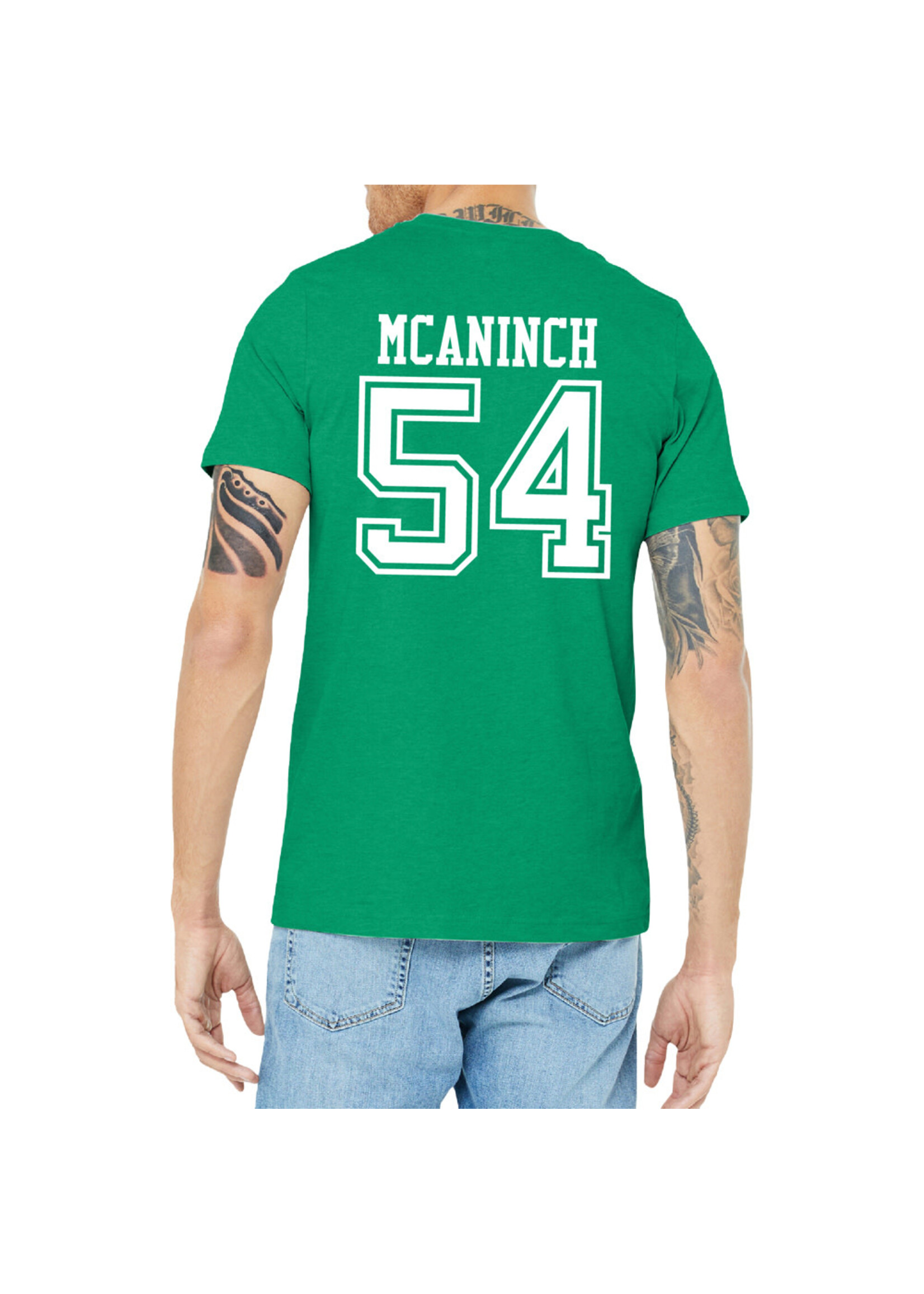 AHUNDYP #54 Frank McAninch North Dakota Football Sport Adult Tee