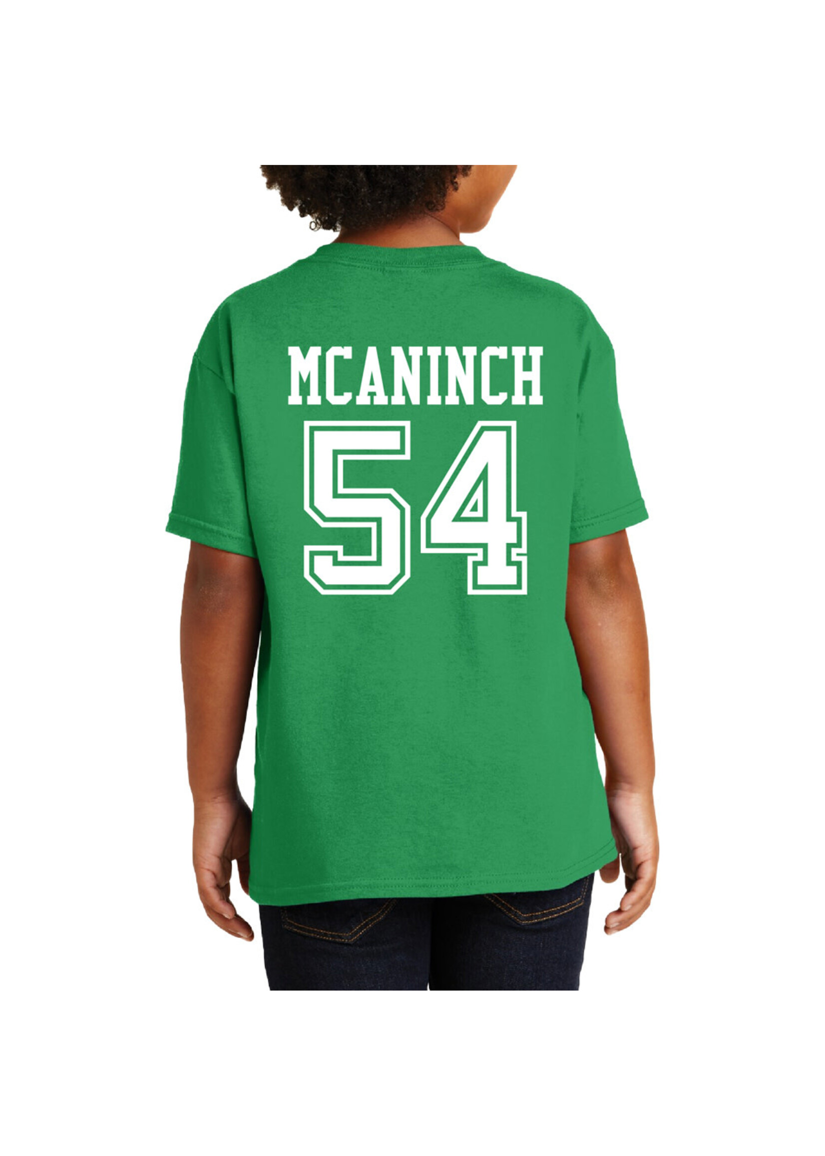 AHUNDYP #54 Frank McAninch North Dakota Football Sport Youth Tee