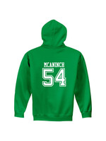 AHUNDYP #54 Frank McAninch North Dakota Football Sport Adult Hood