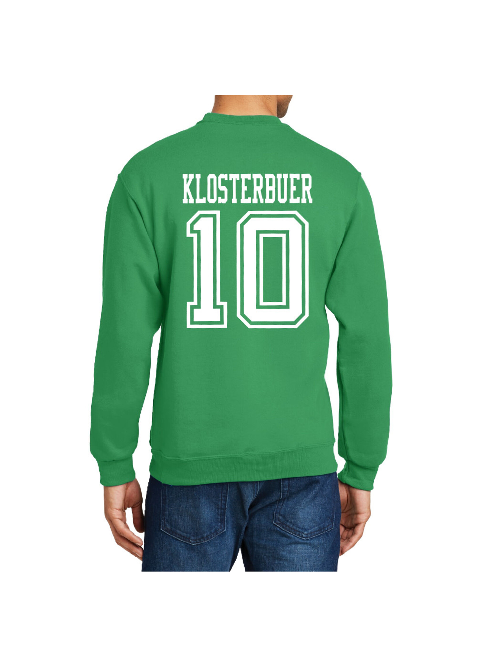 AHUNDYP #10 Addison Klosterbuer North Dakota Basketball Sport Adult Crew