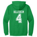 AHUNDYP #4 Lauren Hillesheim North Dakota Basketball Sport Adult Hood