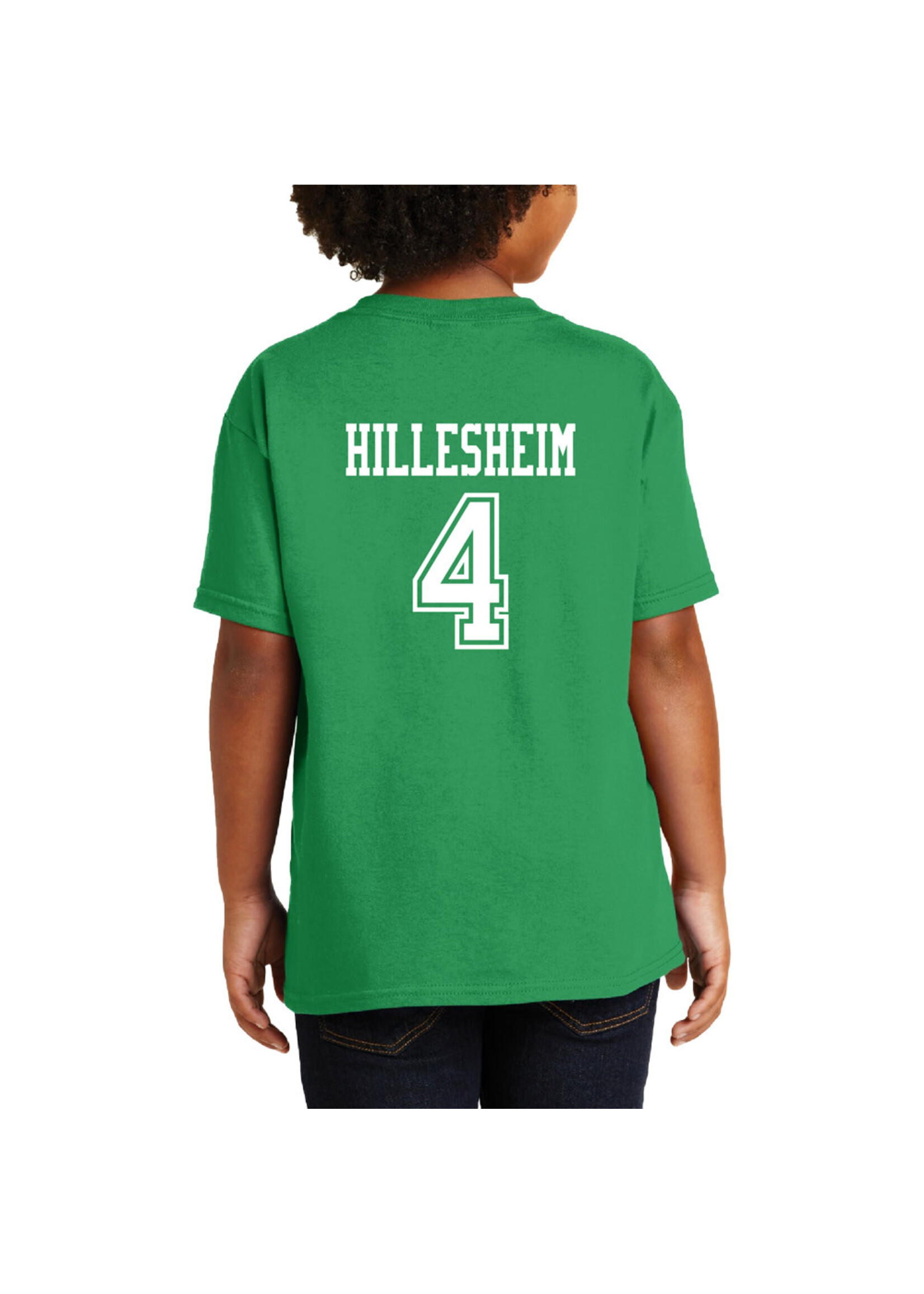 AHUNDYP #4 Lauren Hillesheim North Dakota Basketball Sport Youth Tee