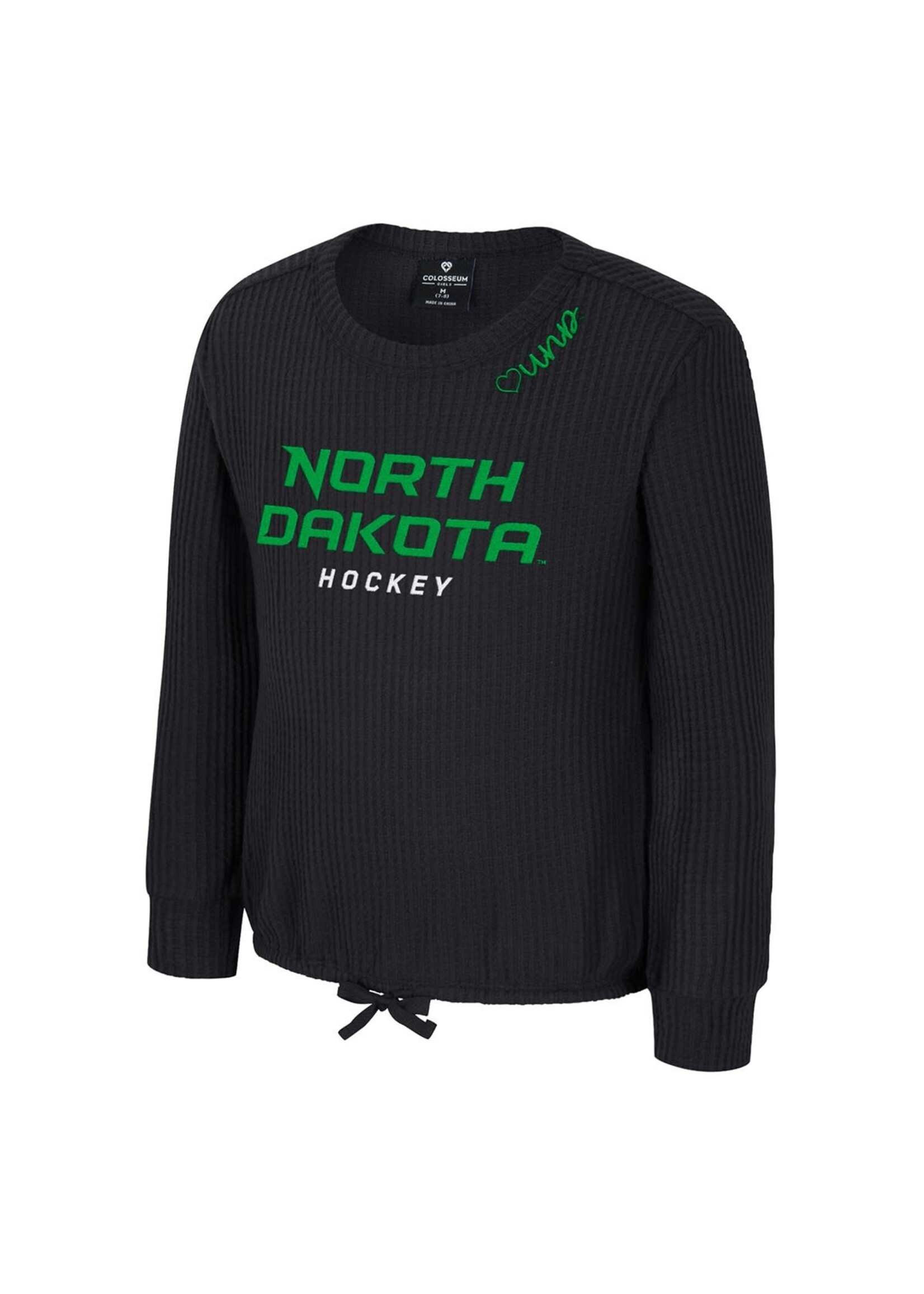 Colosseum Athletics Girls Beautopia Waffle Long Sleeve