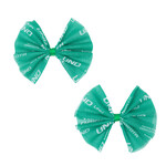ZooZatZ 2 Pack Toddler Bow Clips