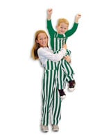 Youth Game Bibs - Kelly & White