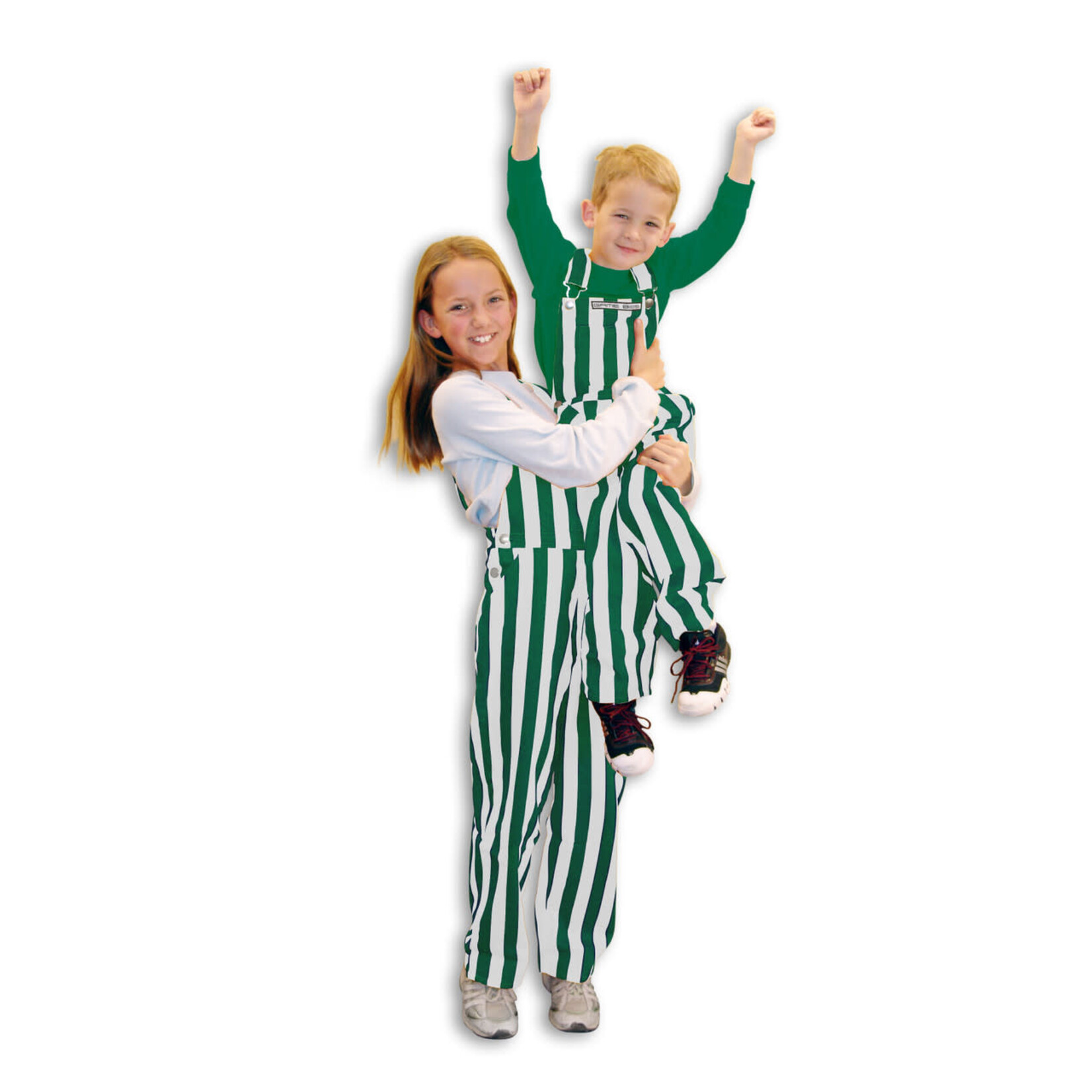 Youth Game Bibs - Kelly & White