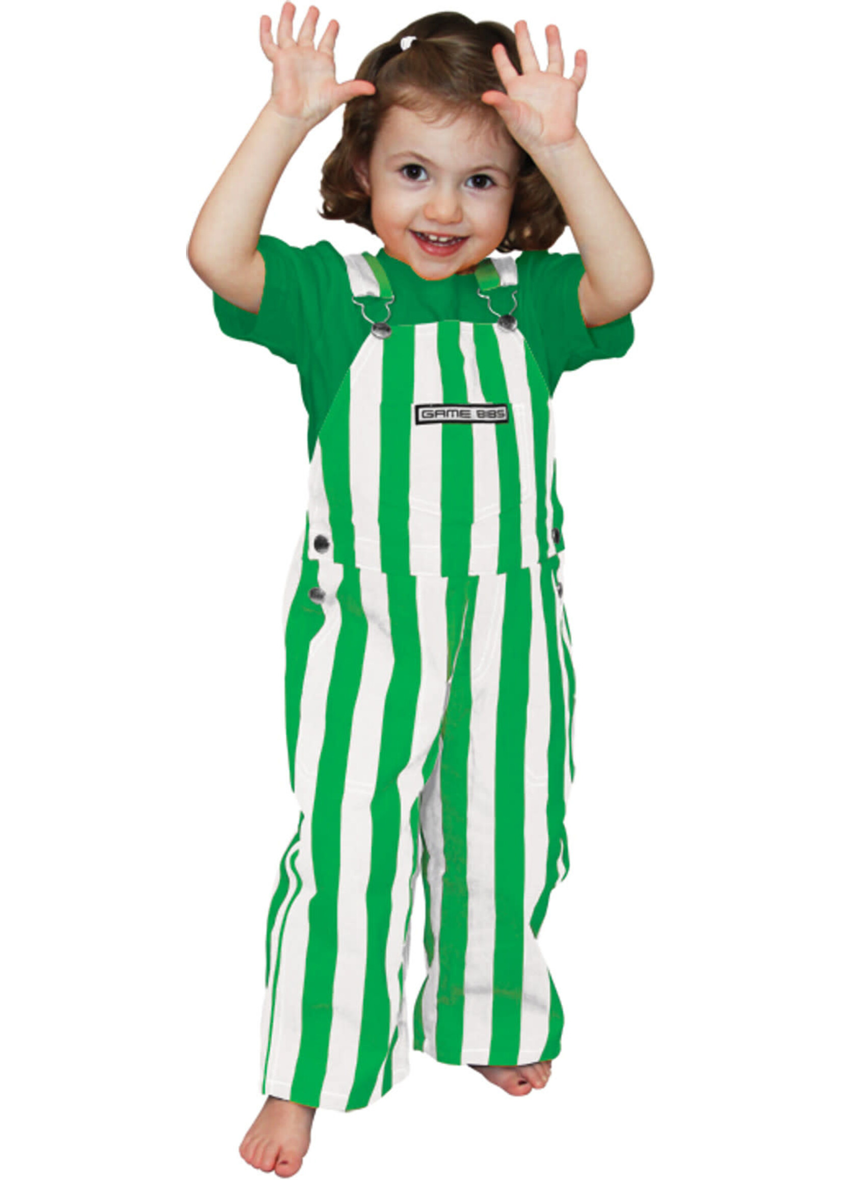 Infant/Toddler Game Bibs - Kelly & White