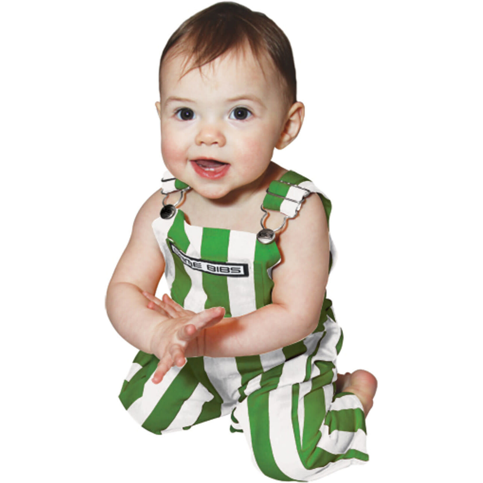 Infant/Toddler Game Bibs - Kelly & White