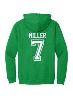 AHUNDYP #7 Hanna Miller North Dakota Basketball Sport Adult Hood