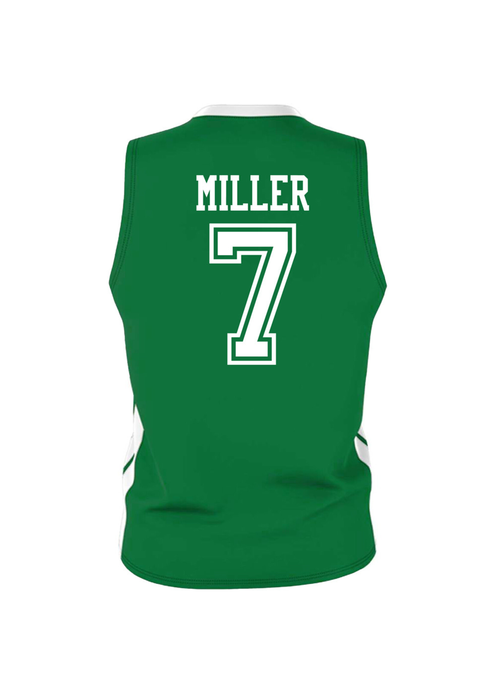 #7 Hanna Miller Fan North Dakota Basketball Jersey Adult