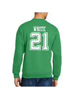 AHUNDYP #21 Sadie White North Dakota Volleyball Sport Adult Crew