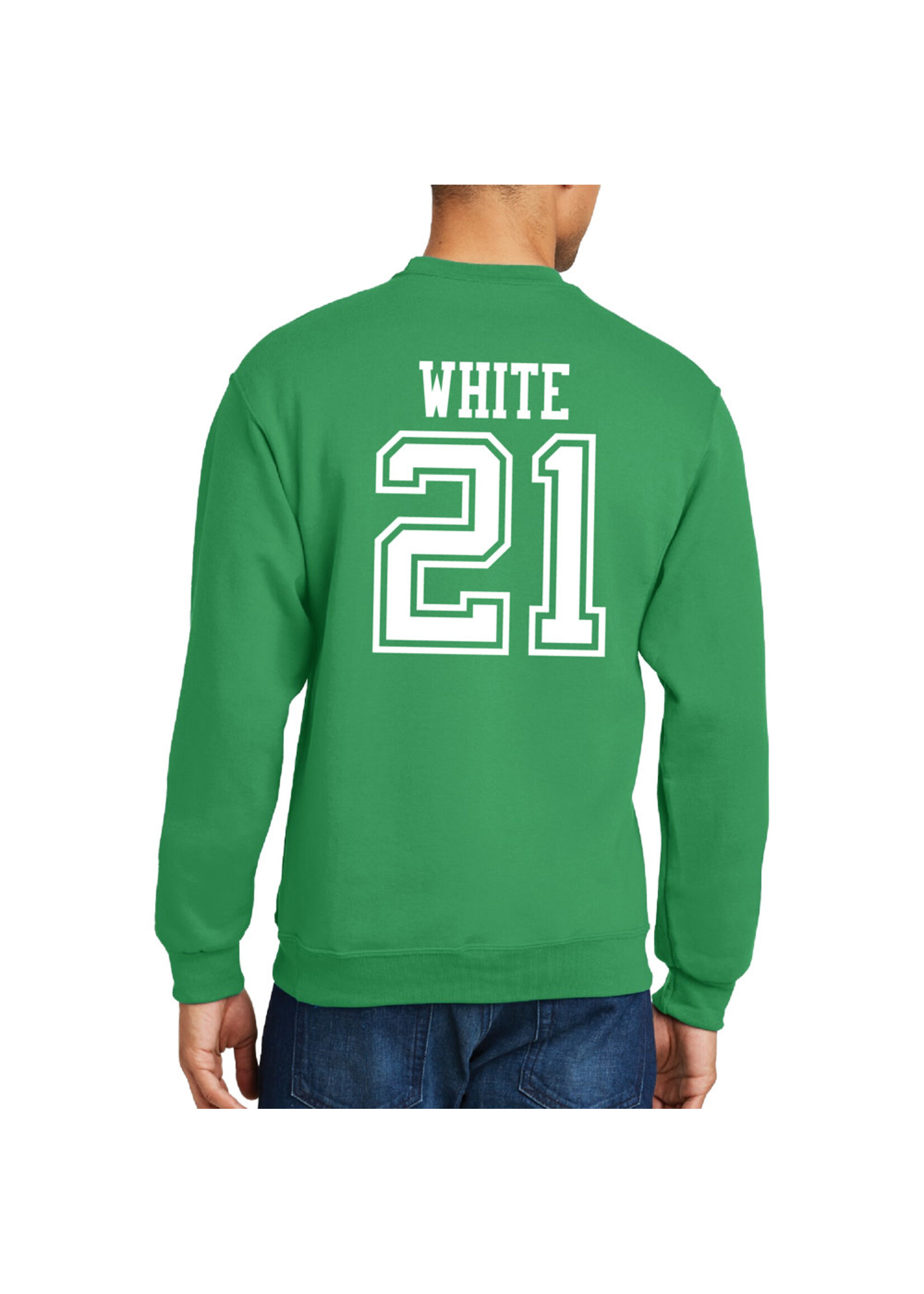 AHUNDYP #21 Sadie White North Dakota Volleyball Sport Adult Crew