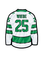 Wincraft Abram Wiebe #25 UND Hockey Jersey Wood Sign