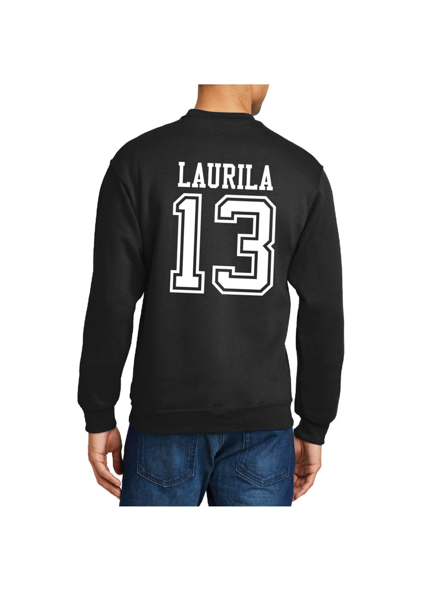 AHUNDYP #13 Sam Laurila North Dakota Hockey Sport Adult Crew