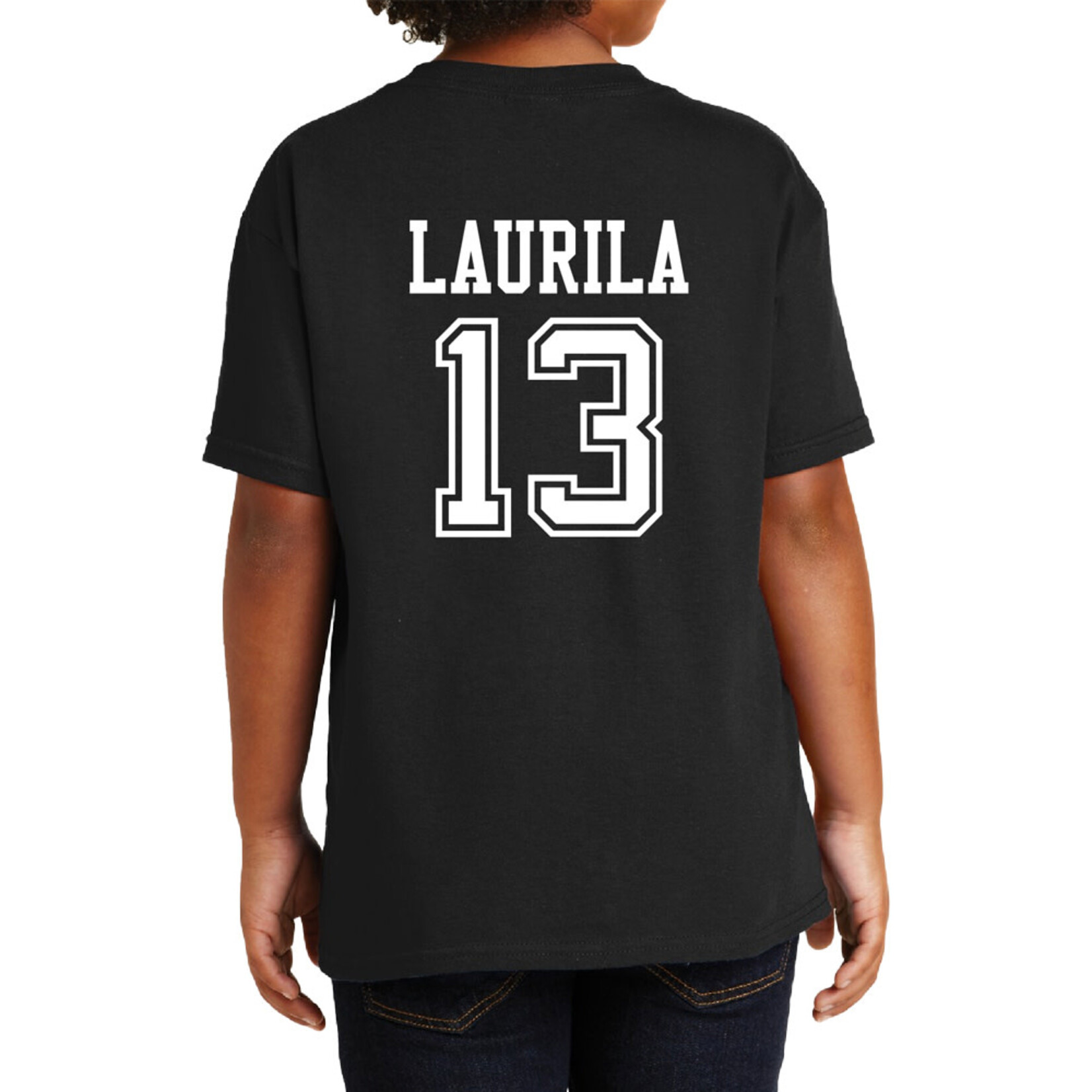 AHUNDYP #13 Sam Laurila North Dakota Hockey Sport Youth Tee