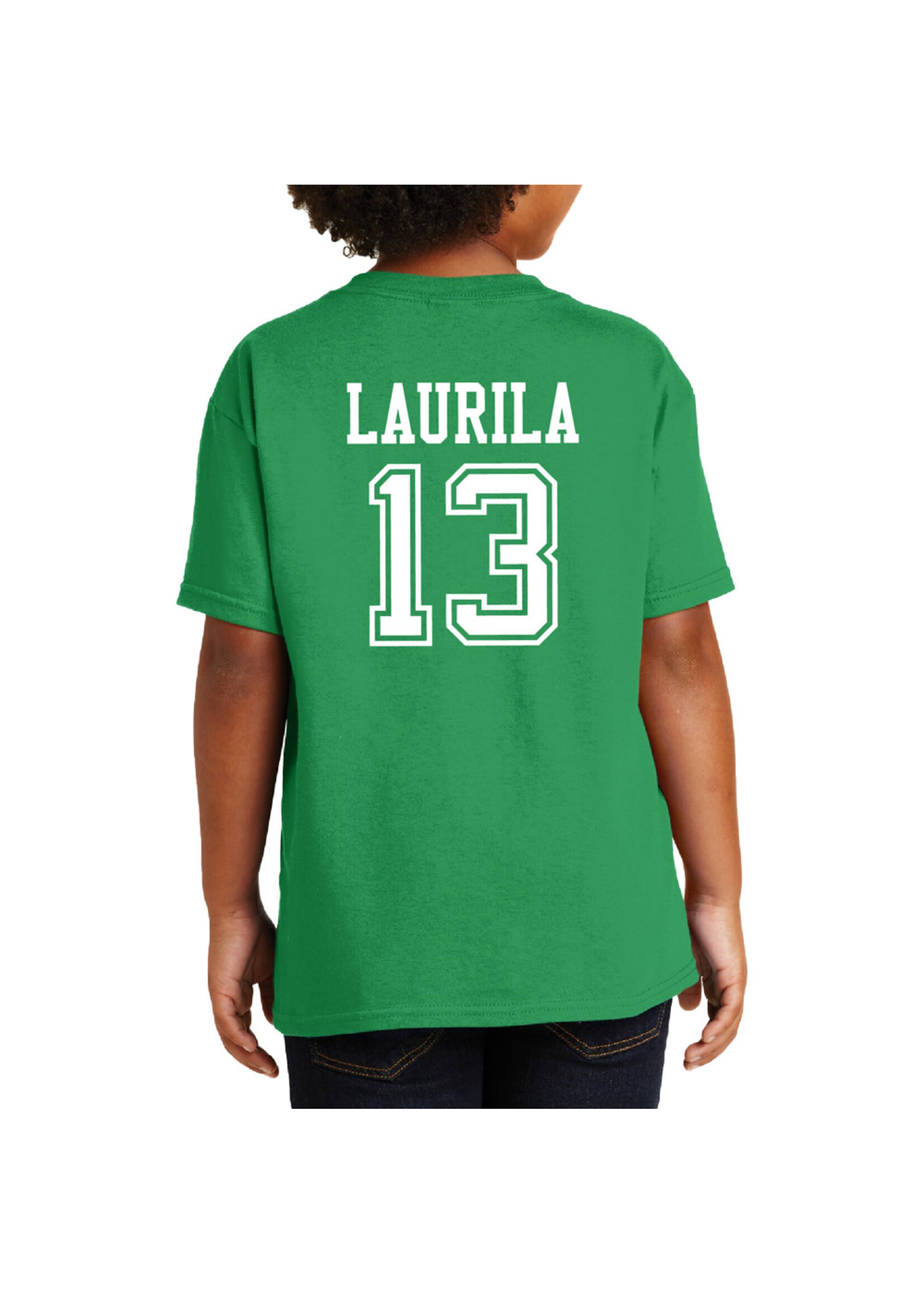 AHUNDYP #13 Sam Laurila North Dakota Hockey Sport Youth Tee