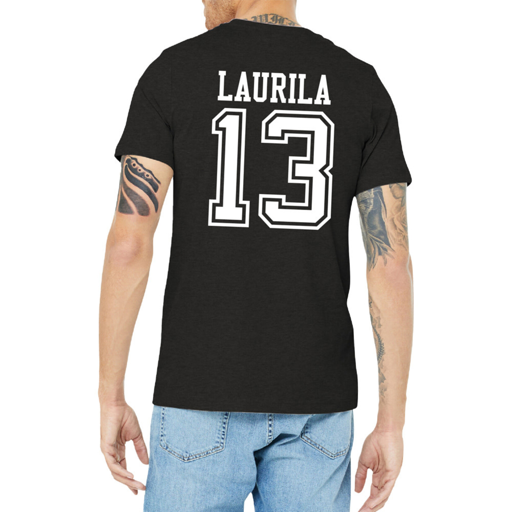 AHUNDYP #13 Sam Laurila North Dakota Hockey Sport Adult Tee