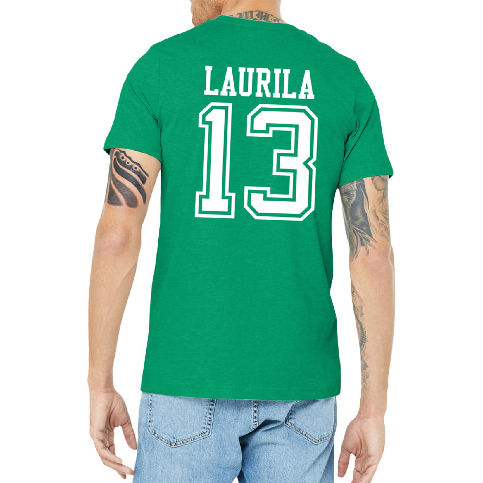AHUNDYP #13 Sam Laurila North Dakota Hockey Sport Adult Tee
