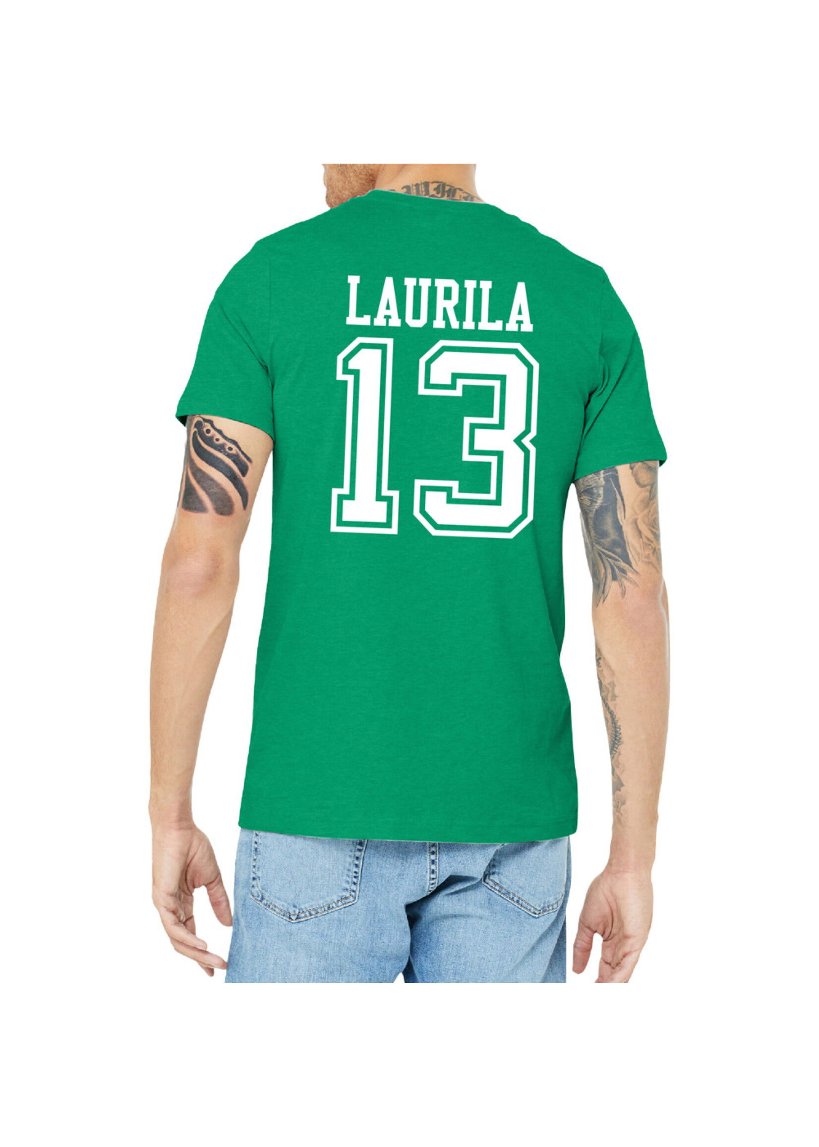 AHUNDYP #13 Sam Laurila North Dakota Hockey Sport Adult Tee