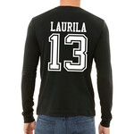 AHUNDYP #13 Sam Laurila North Dakota Hockey Sport Adult Long Sleeve