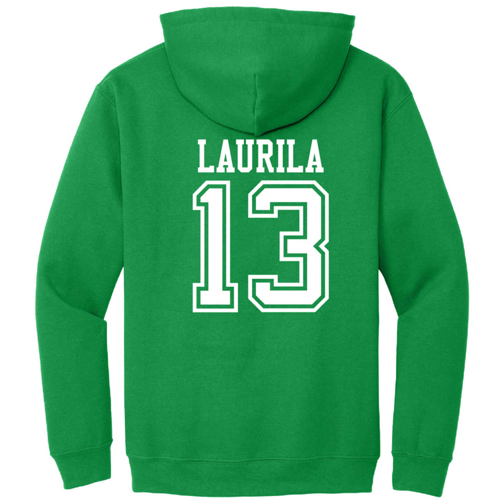 AHUNDYP #13 Sam Laurila North Dakota Hockey Sport Adult Hood