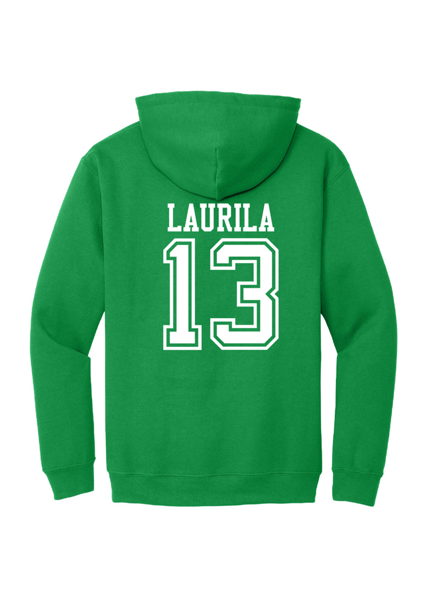 AHUNDYP #13 Sam Laurila North Dakota Hockey Sport Adult Hood