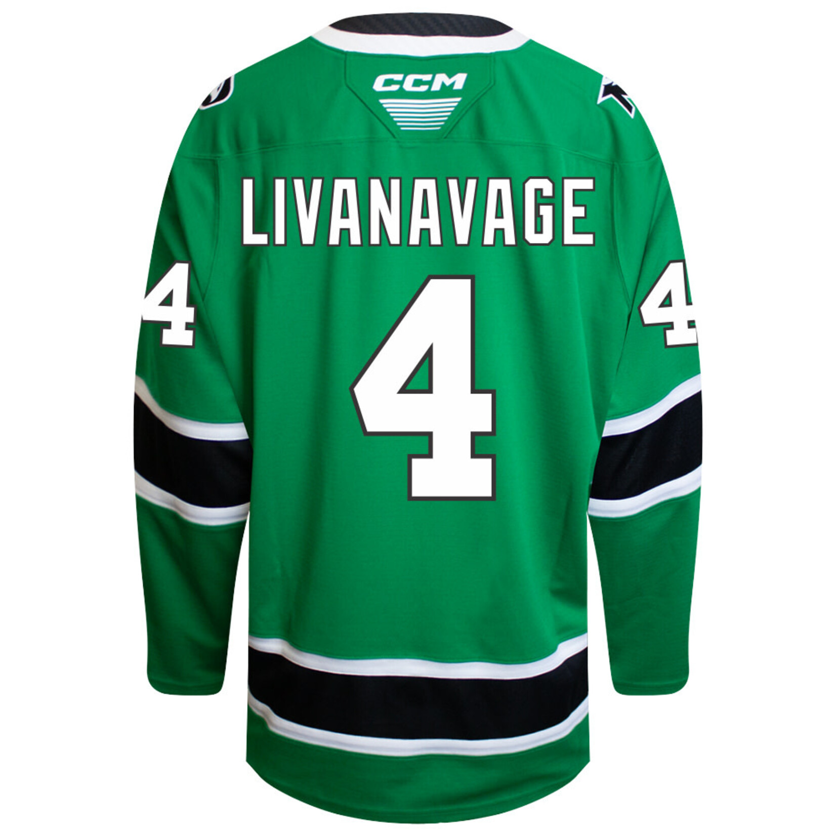 CCM Hockey #4 Jake Livanavage CCM Authentic Game Jersey