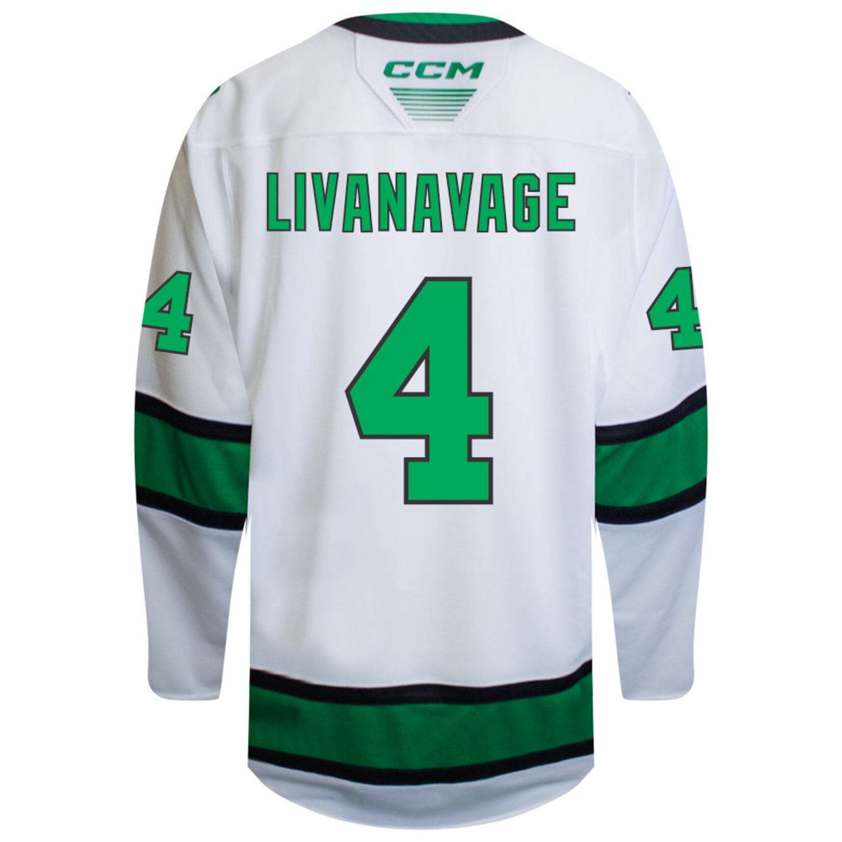 CCM Hockey #4 Jake Livanavage CCM Authentic Game Jersey