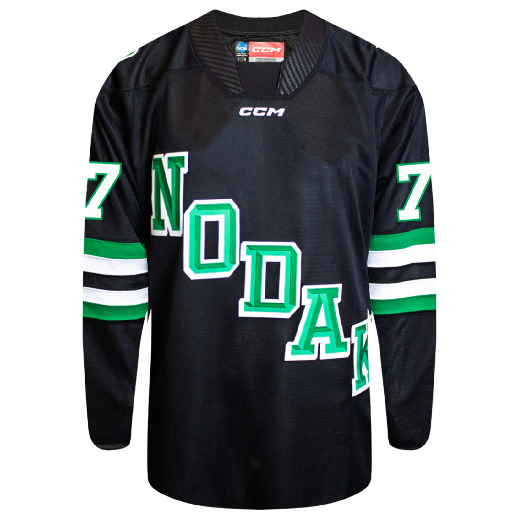 CCM Hockey #7 Mac Swanson CCM Authentic Game Jersey