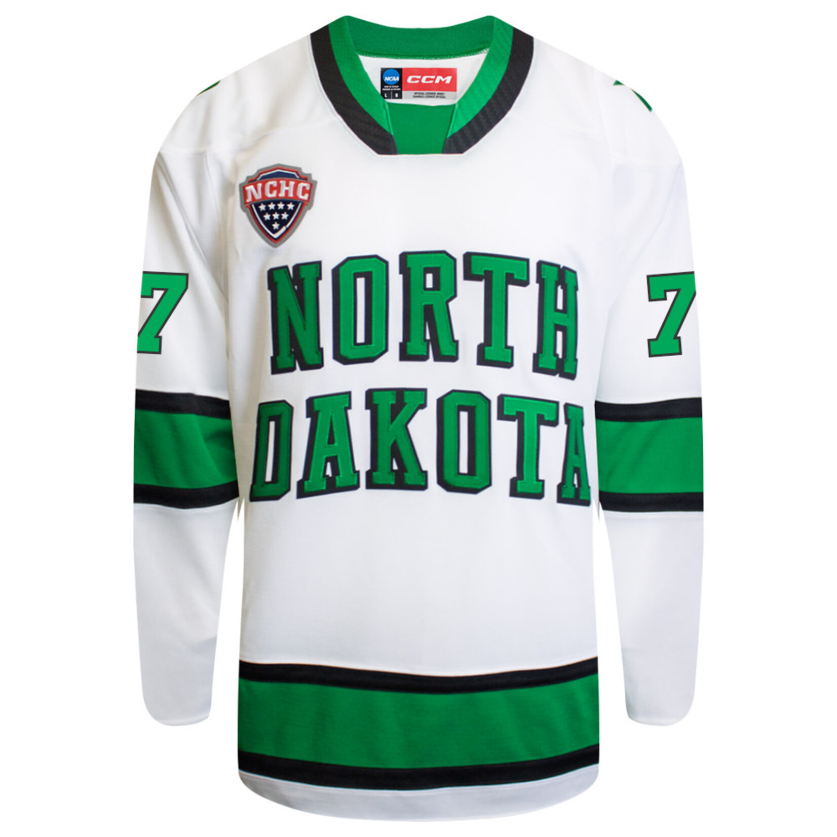CCM Hockey #7 Mac Swanson CCM Authentic Game Jersey