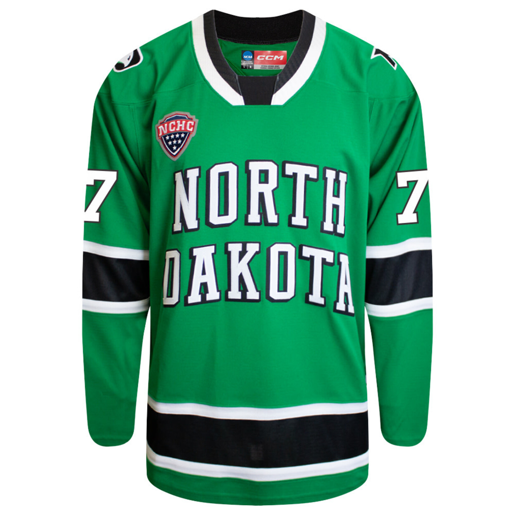 CCM Hockey #7 Mac Swanson CCM Authentic Game Jersey