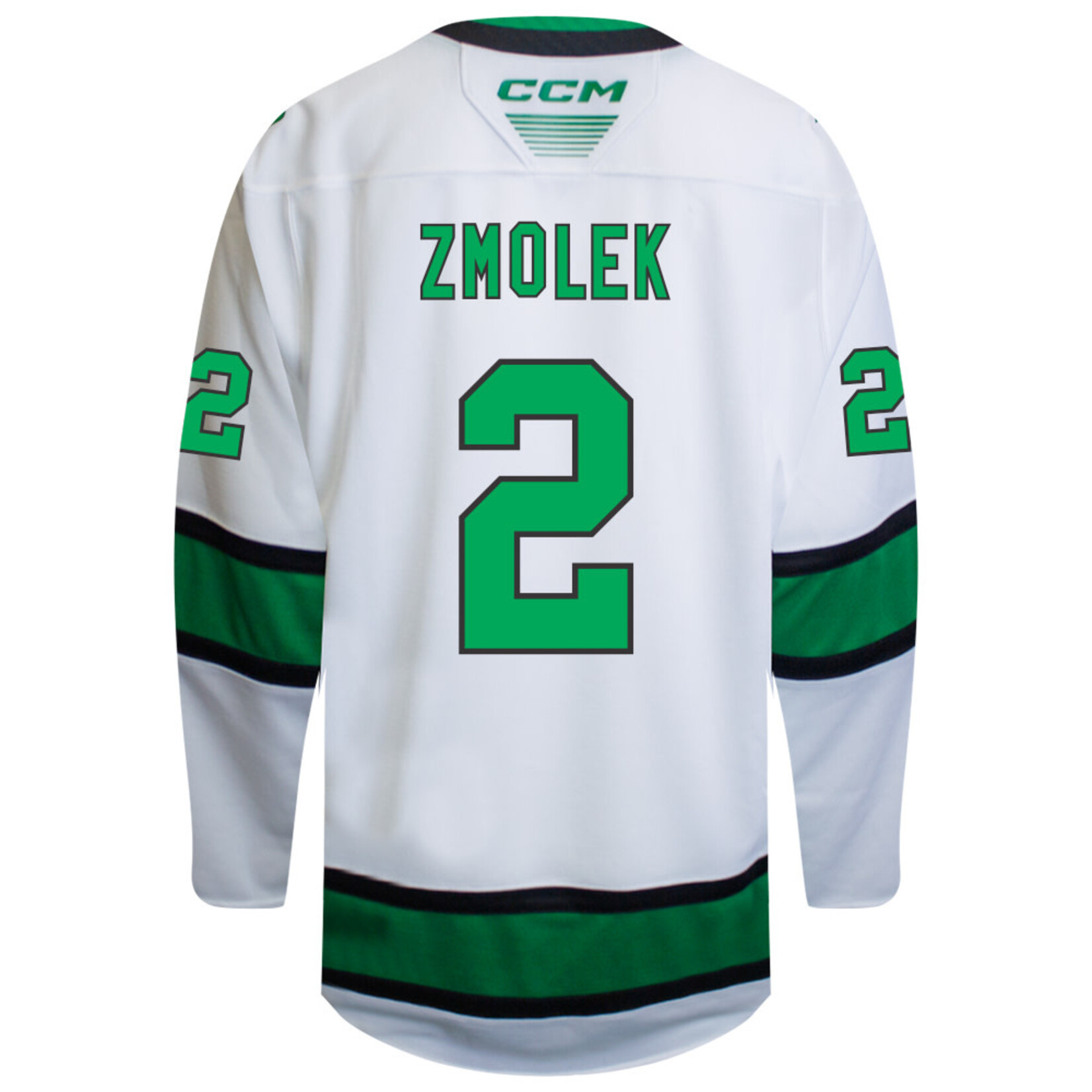 CCM Hockey #2 Bennett Zmolek CCM Authentic Game Jersey