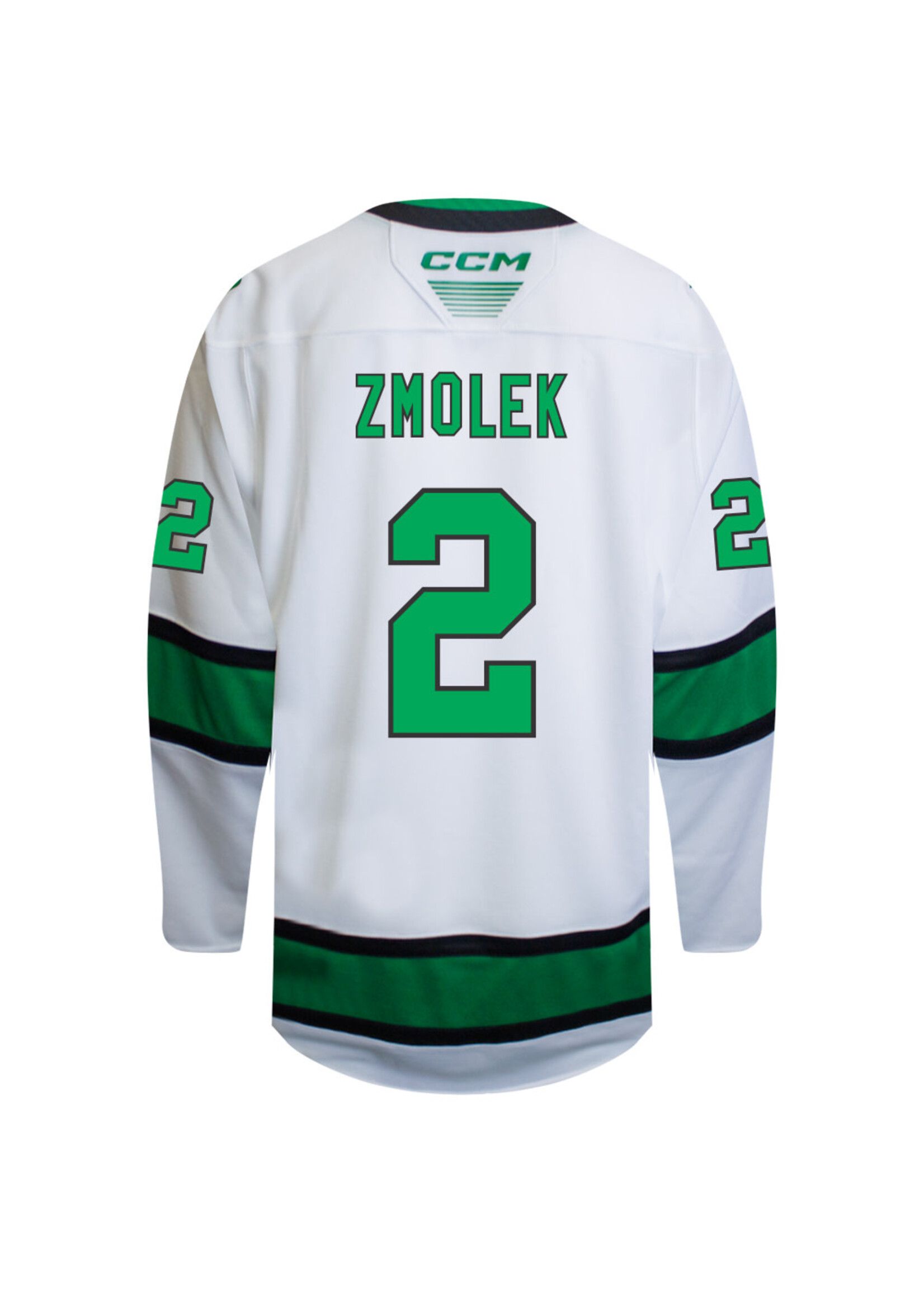 CCM Hockey #2 Bennett Zmolek CCM Hockey Replica Jersey