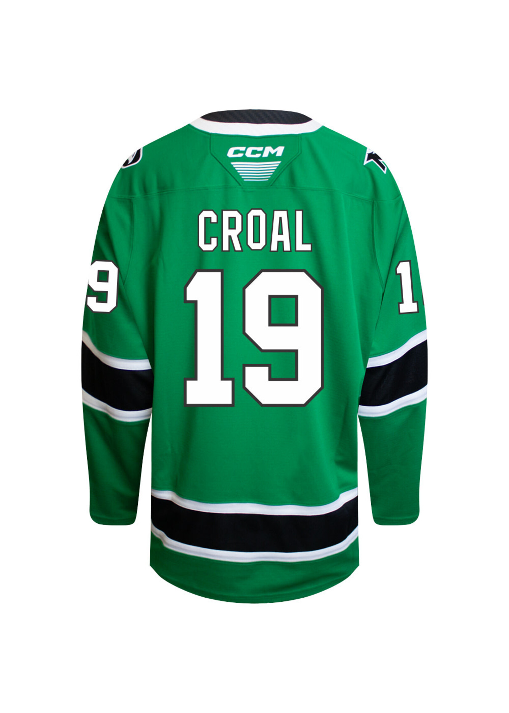 CCM Hockey #19 Cody Croal CCM Hockey Replica Jersey