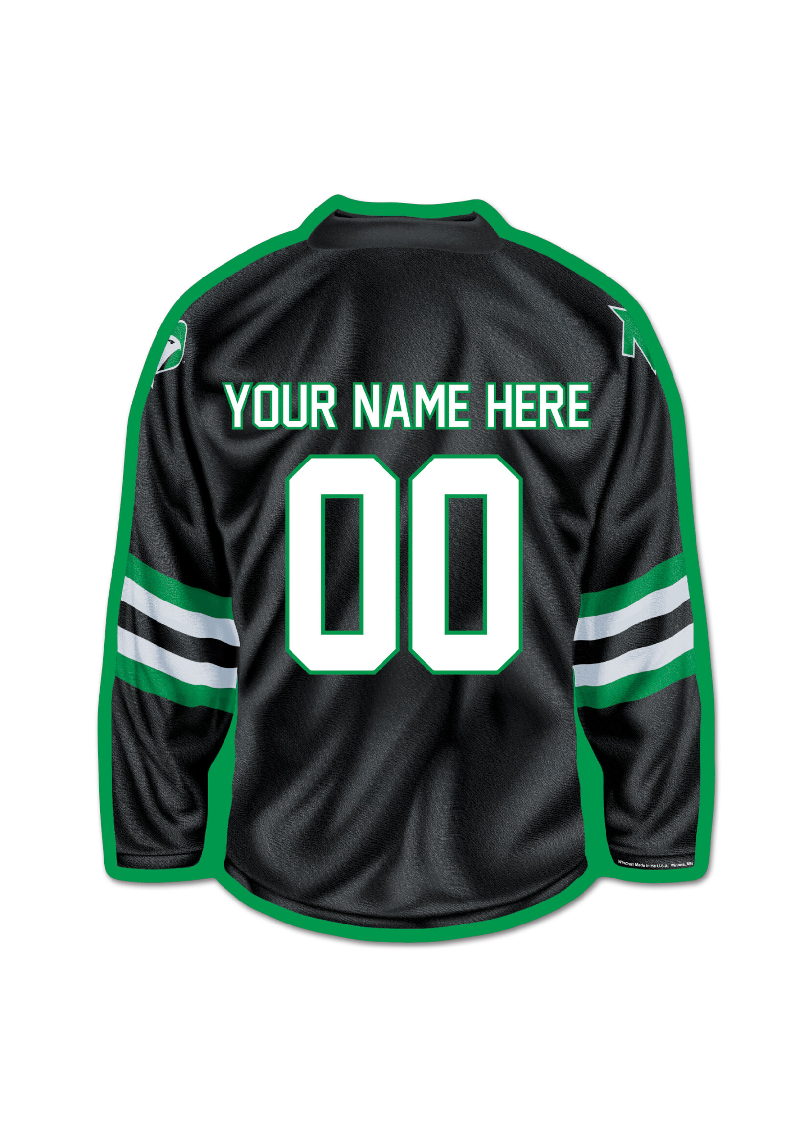 Wincraft Personalized Hockey Jersey Wood Sign