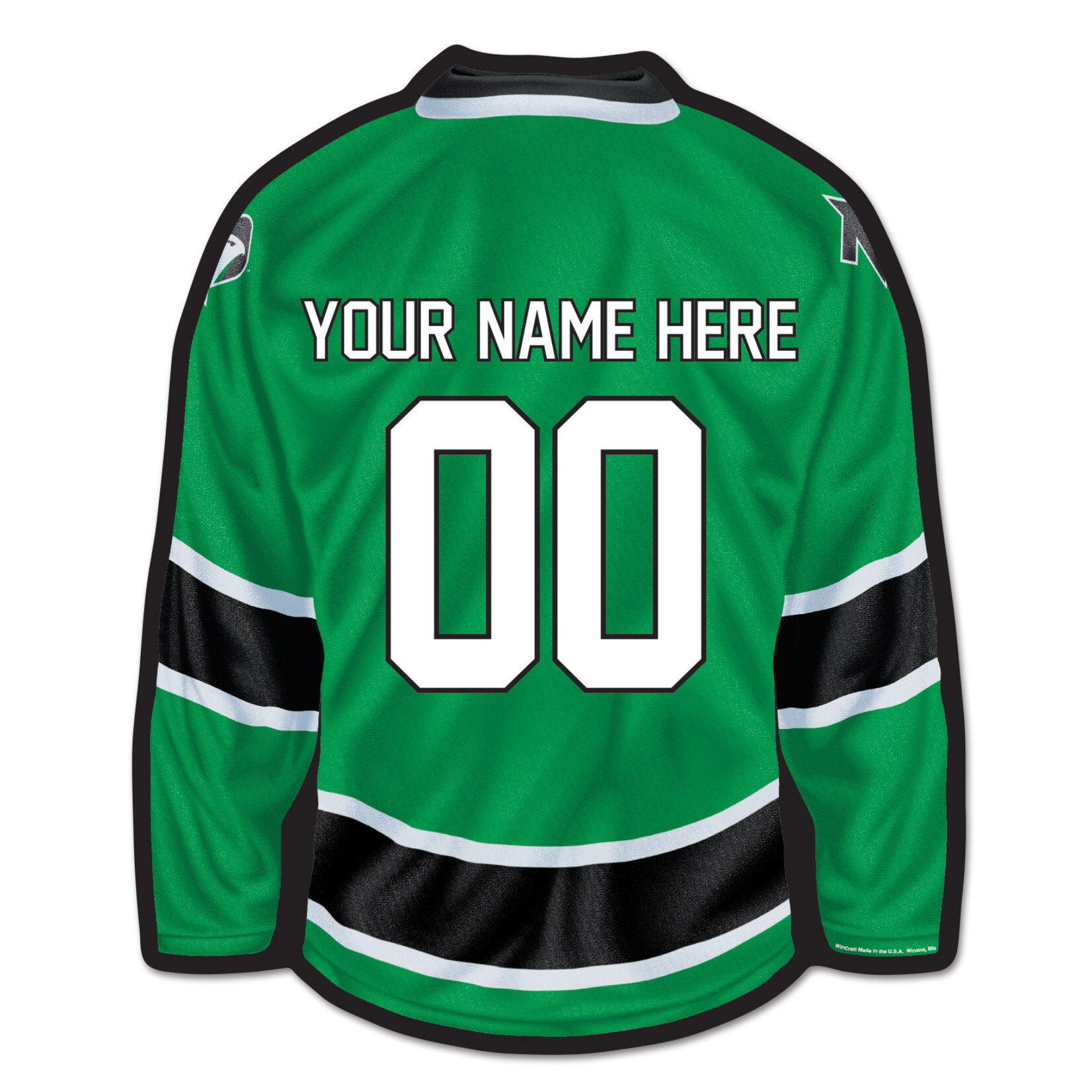 Wincraft Personalized Hockey Jersey Wood Sign