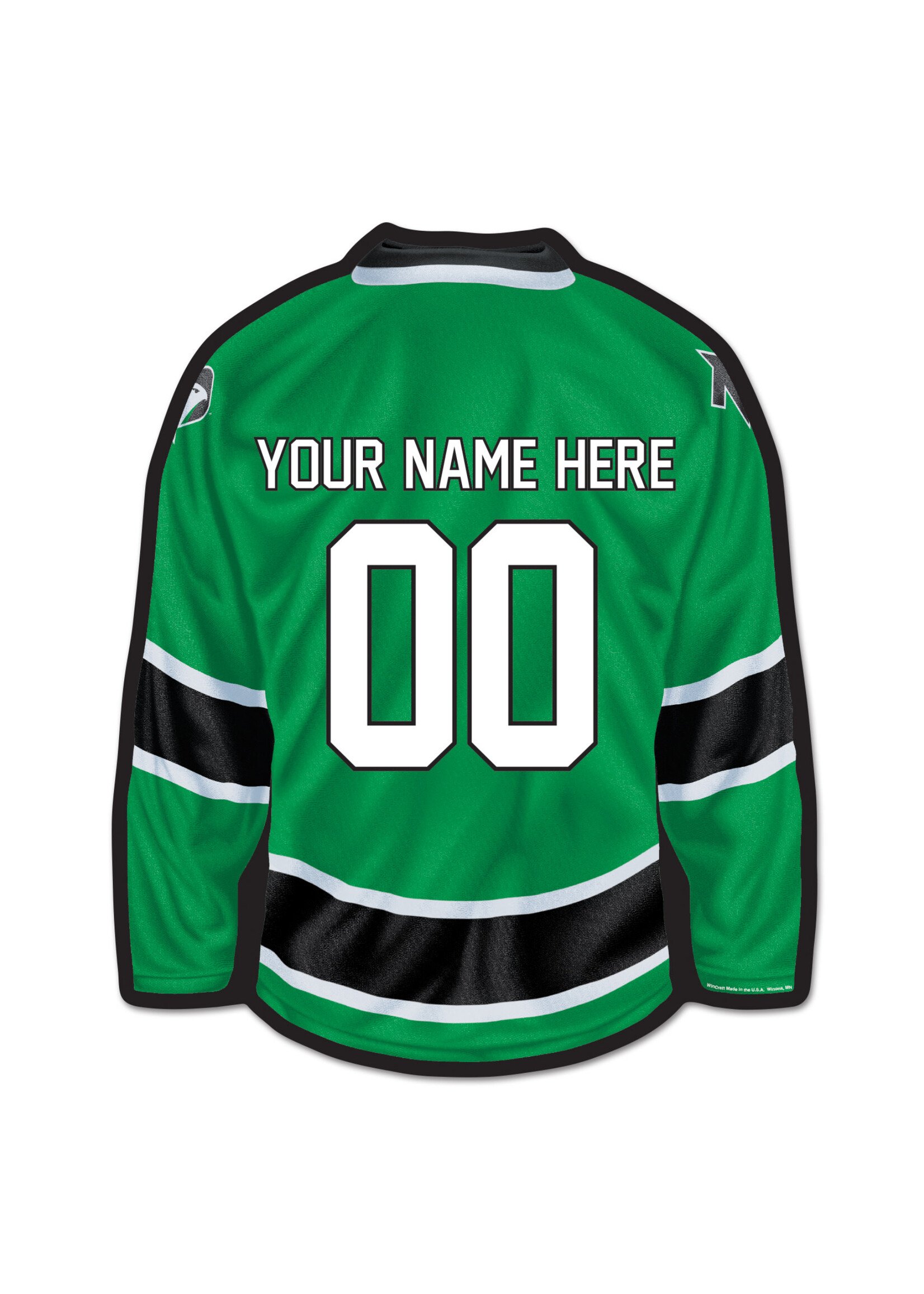Wincraft Personalized Hockey Jersey Wood Sign