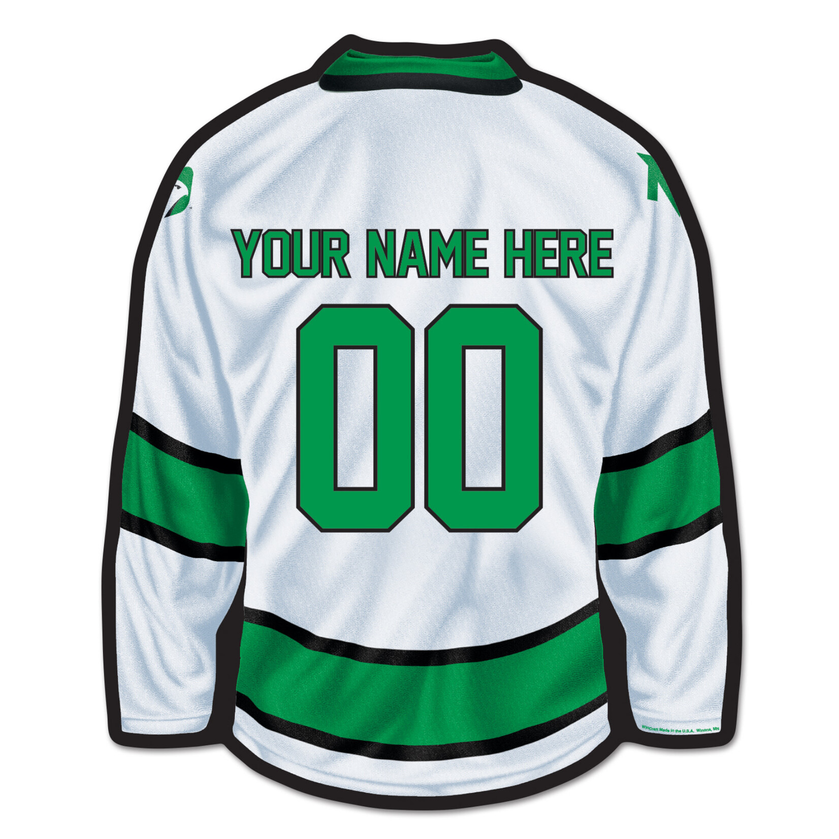 Wincraft Personalized Hockey Jersey Wood Sign
